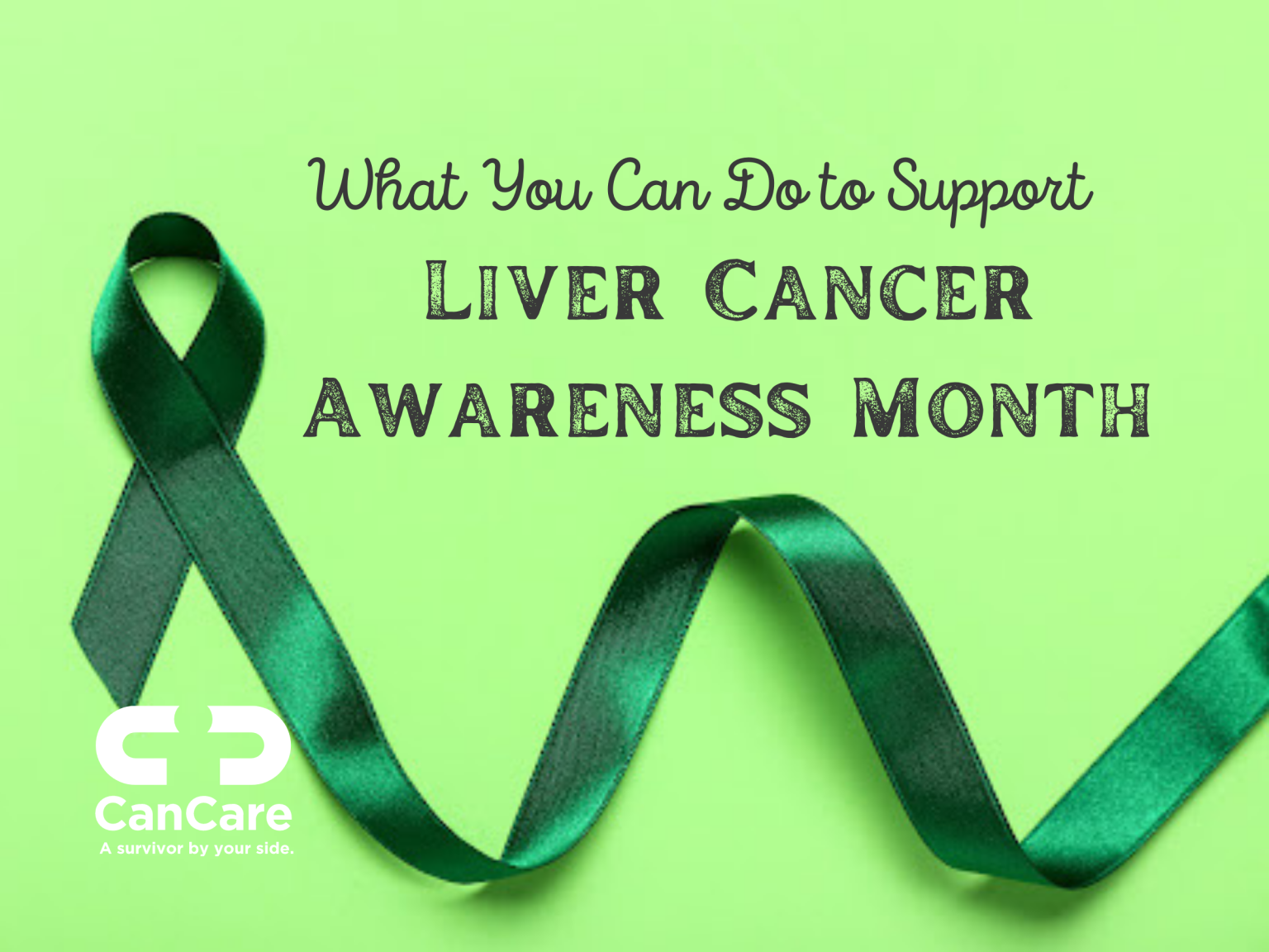 What You Can Do to Support Liver Cancer Awareness Month CanCare